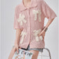 Ribbon Motif Knit Top FER0084