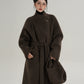 Stand Collar Wool Coat SRS0370