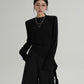 Asymmetry Crew Neck Tops SRS0331