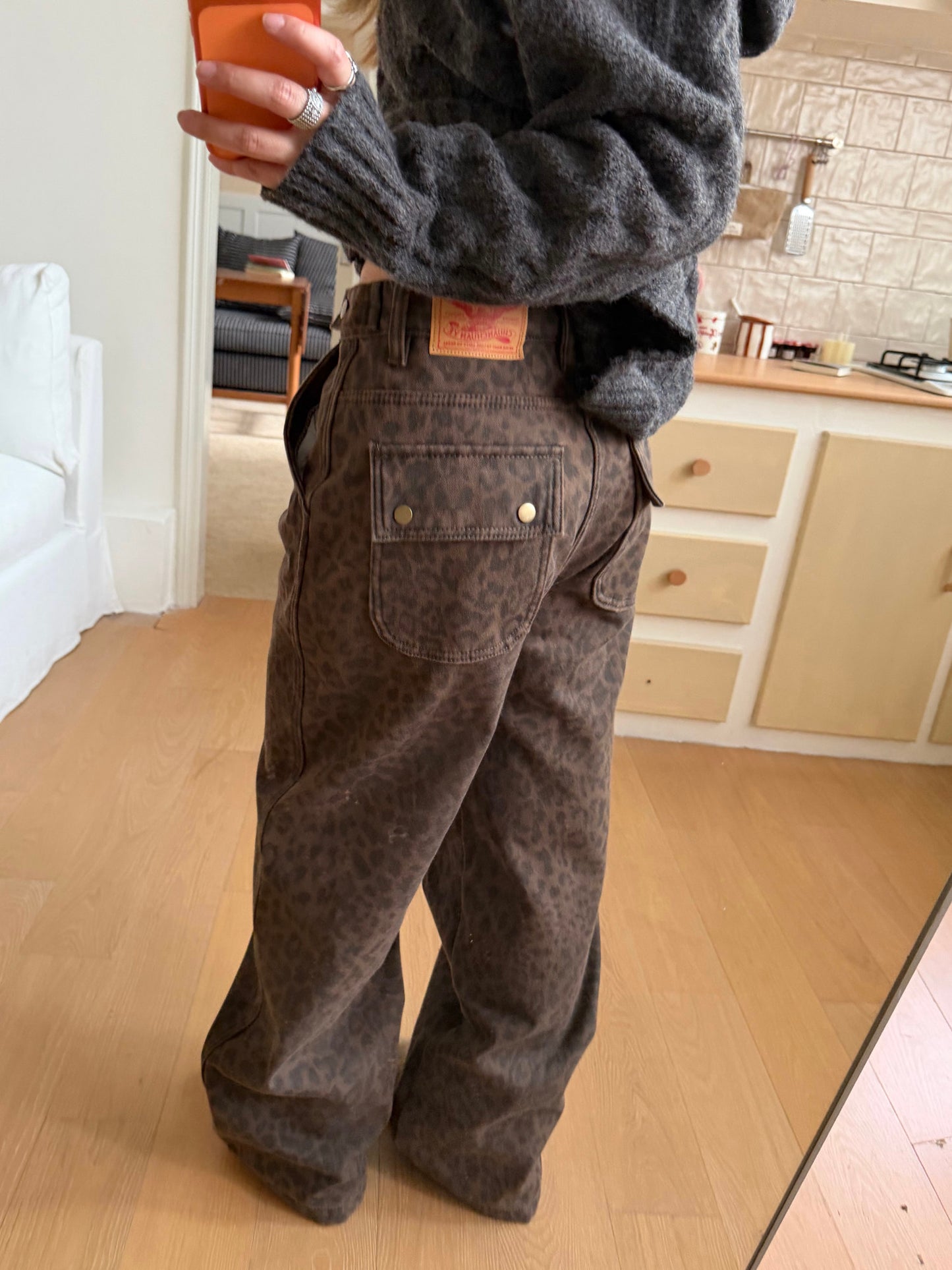 Leopard Wide Pants CYE0097