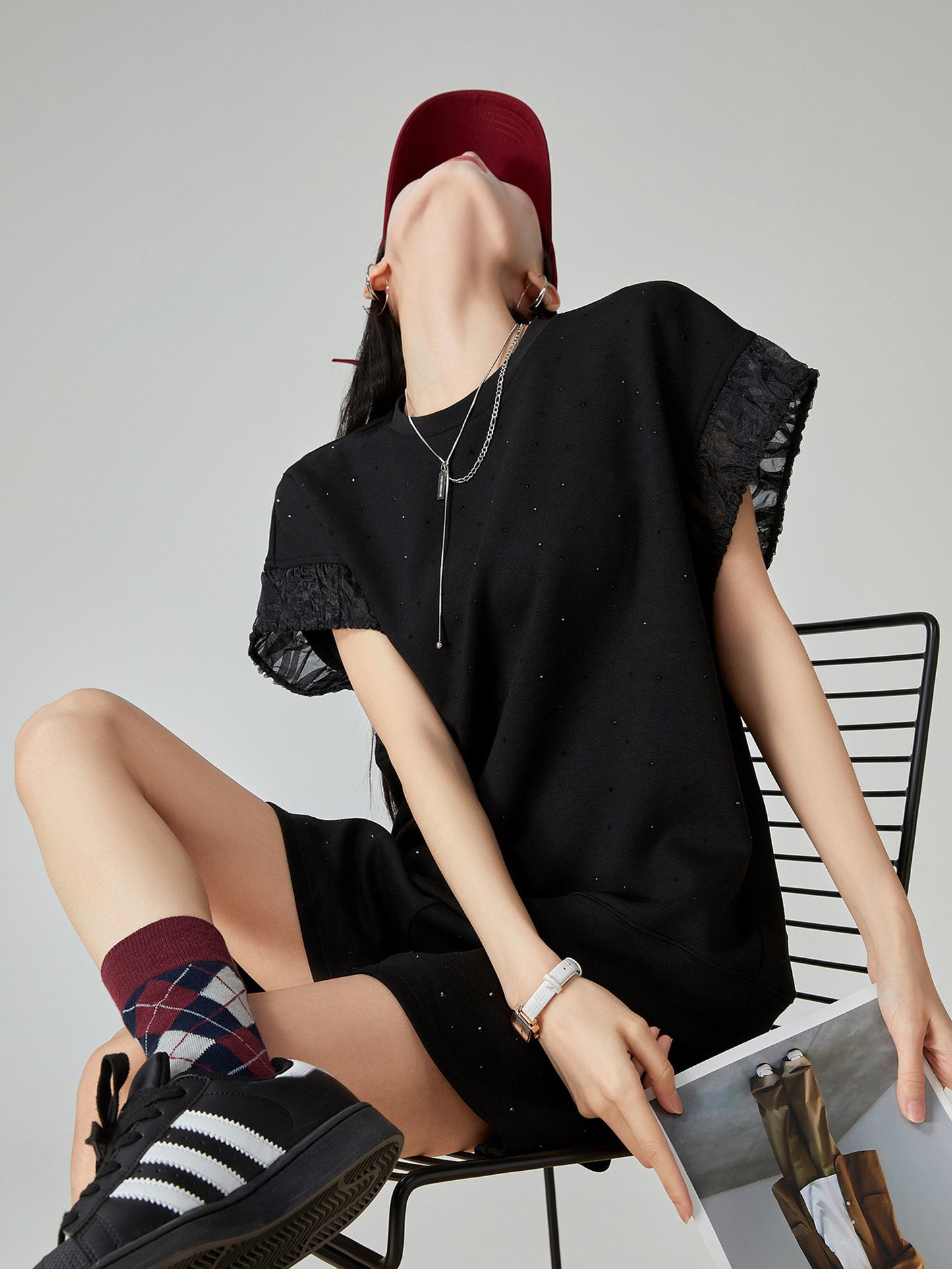 French Sleeve Top / Short Pants FER0241