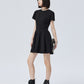 Round Neck Short Sleeve Dress SHN0008