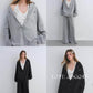 Polka Dot Vest V-Neck Hoodie / Loose Casual Sweatpants ASG0080