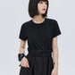 Patch Pocket Waist T-Shirt Dress SHN0013