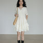 V-Neck Tiered Mini Dress VAS0201