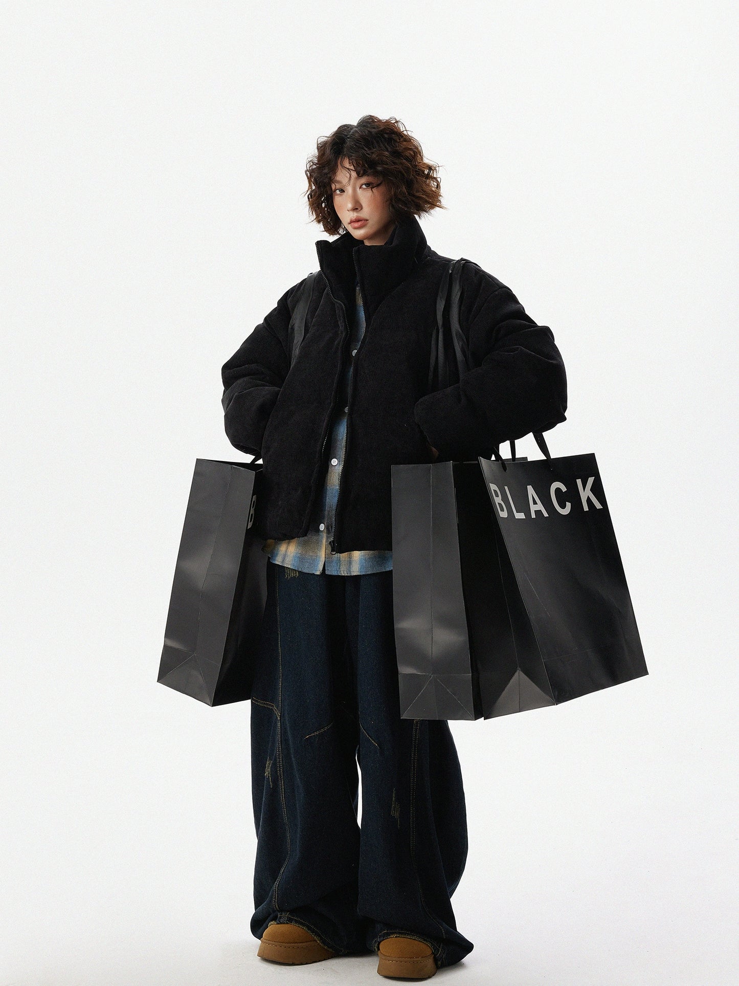 Stand Collar Down Jacket HGX0035