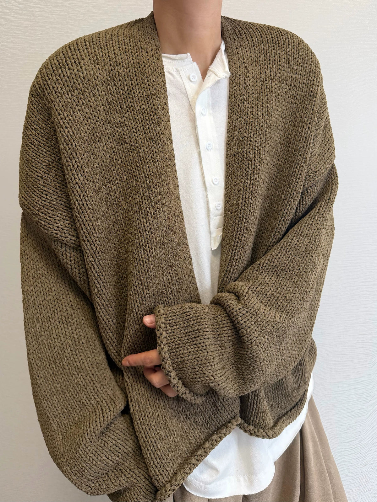 Chunky Knit Front Cardigan  DAZ0004