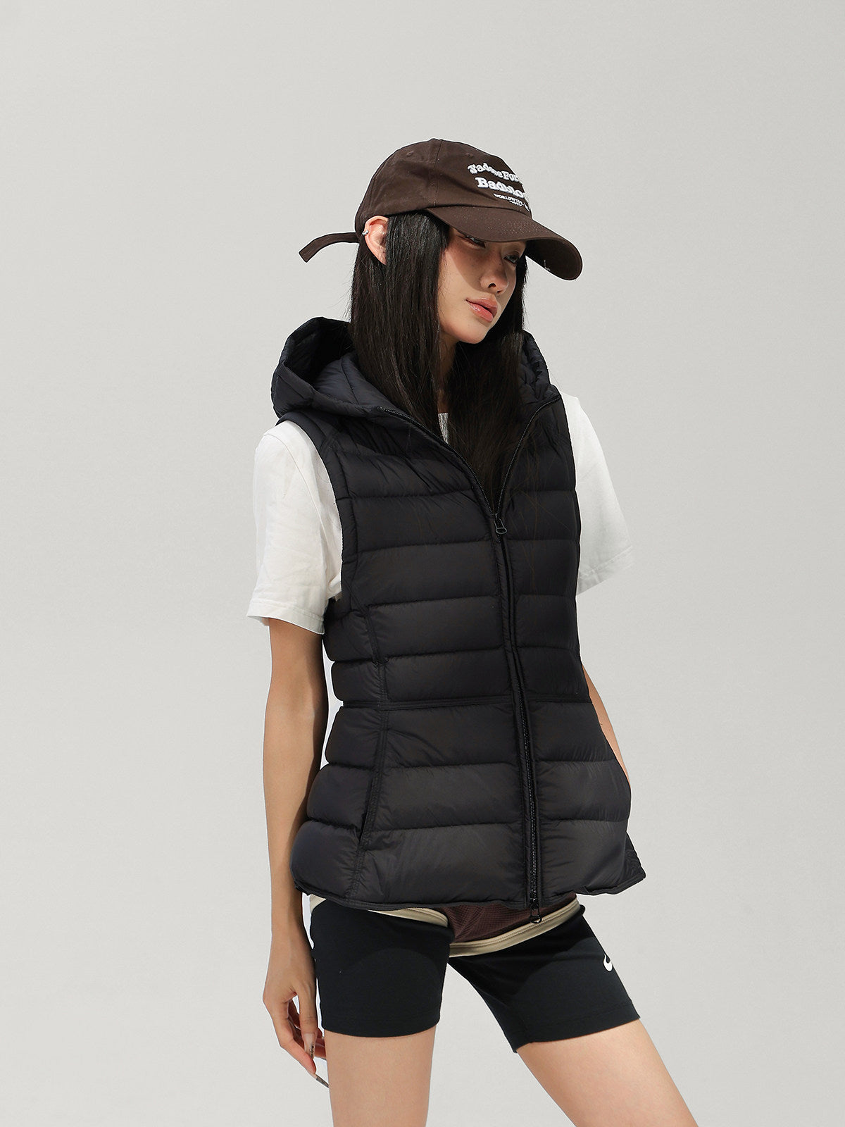 Hooded Down Vest ACS0380