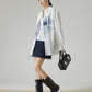 Flower Print Long-Sleeve Shirt FER0078