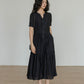 Natural Tiered Dress VAS0018