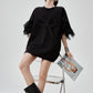 Ribbon & Tulle Frill T-Shirt FER0189