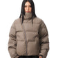 Zipper Stand Collar Short Down Jacket FDR0011