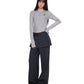 Straight-Leg Skirt-Pants EZK0093