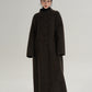 Mock Neck Long Coat SRS0407