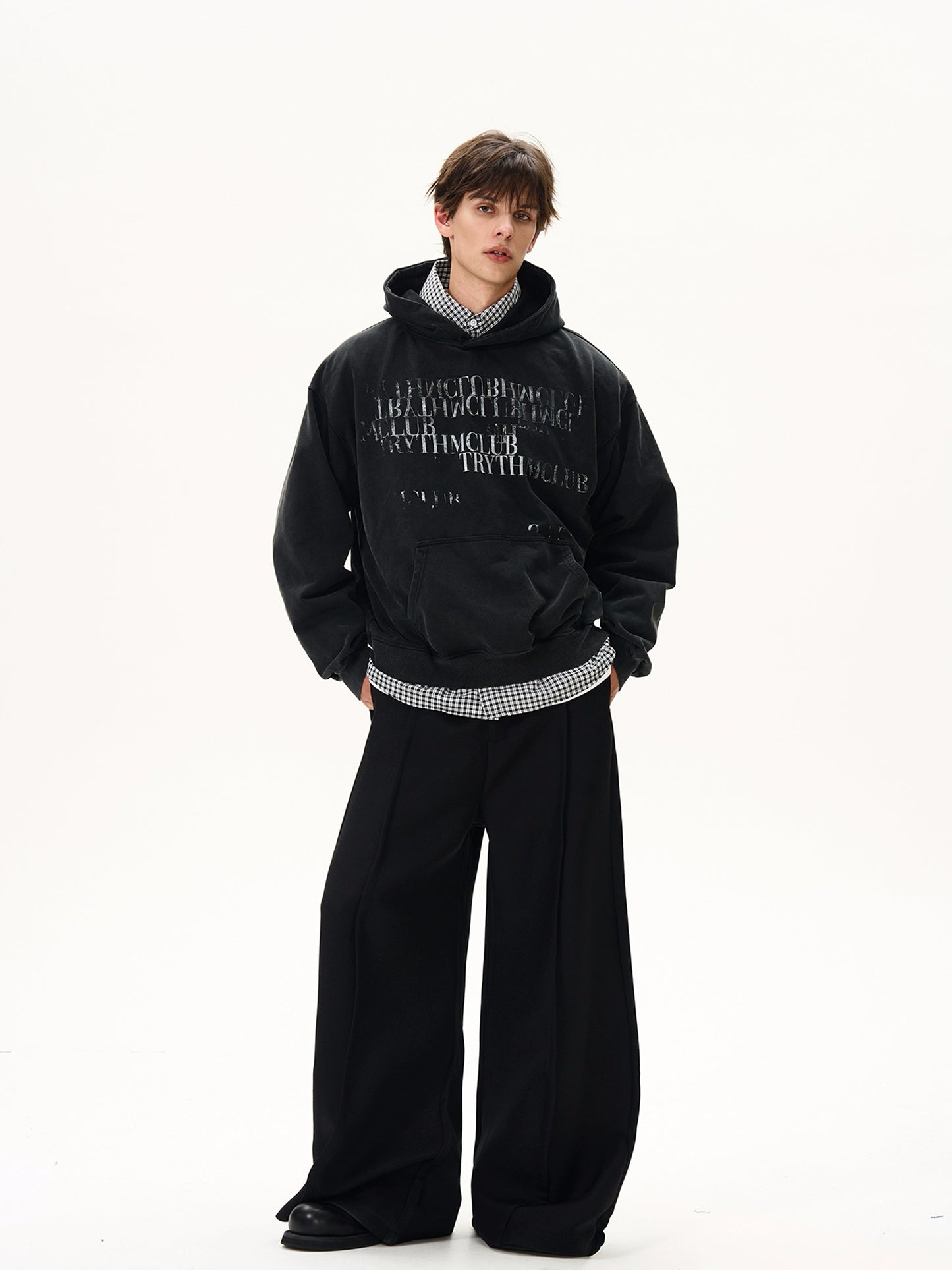 Stylish Logo Sweatshirt Hoodie MAD0004