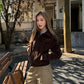 Vintage Faux Suede Jacket CYE0049