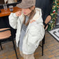 Fur Design Padded Blouson CYE0041