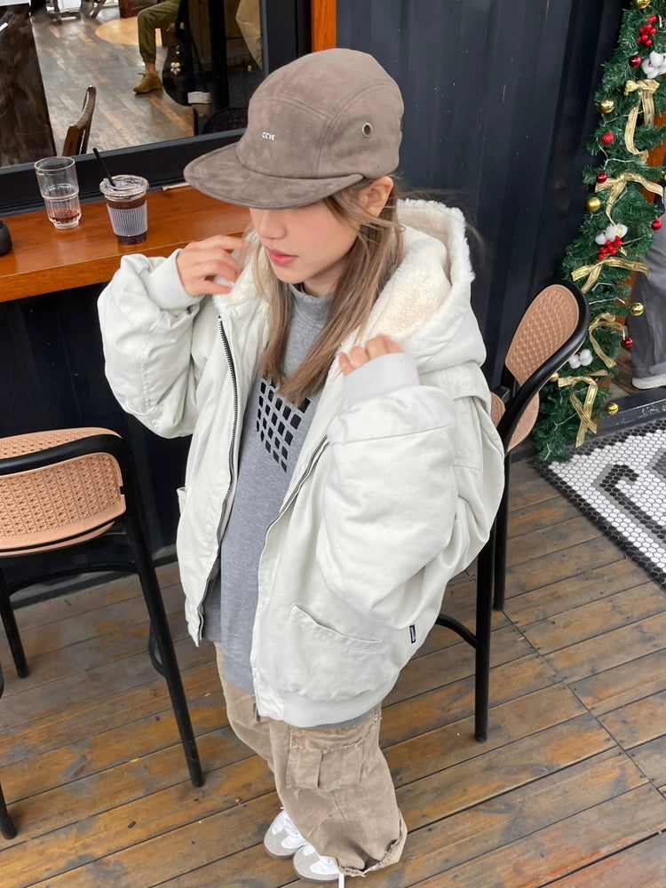 Fur Design Padded Blouson CYE0041