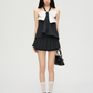 White Ribbon Halterneck Camisole PUC0019
