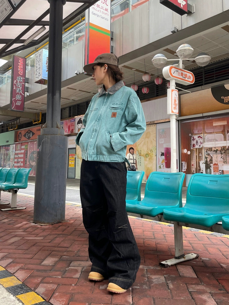 Vintage Denim Work Jacket CYE0063