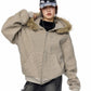 Thin Stripe Zip Hoodie ICM0118