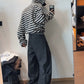 Striped Wool Blend Hoodie  DAZ0003