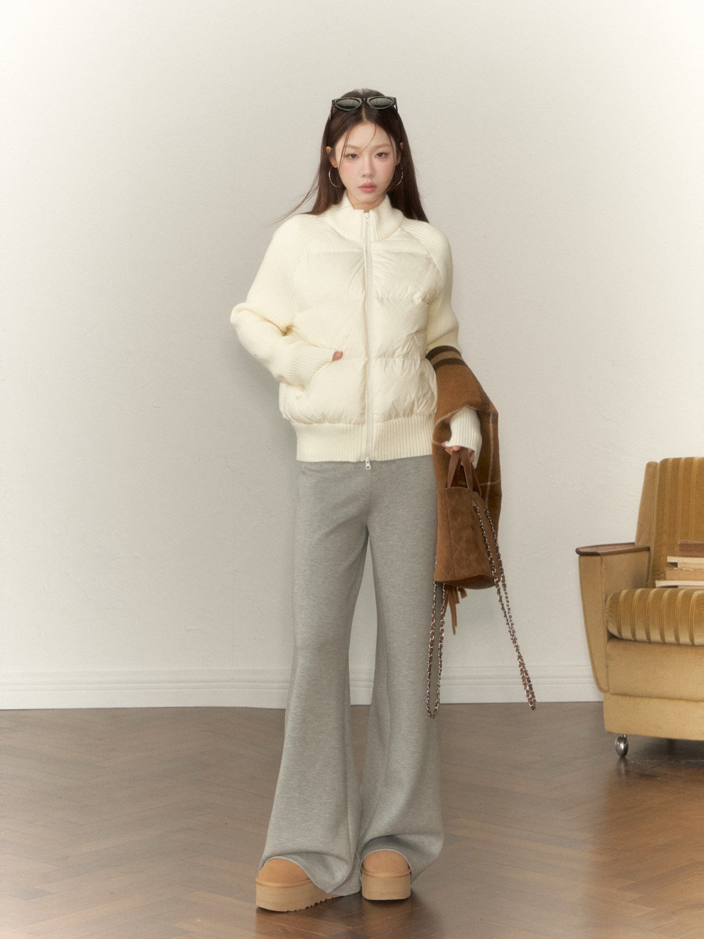 Down Knit Blouson WDB0006