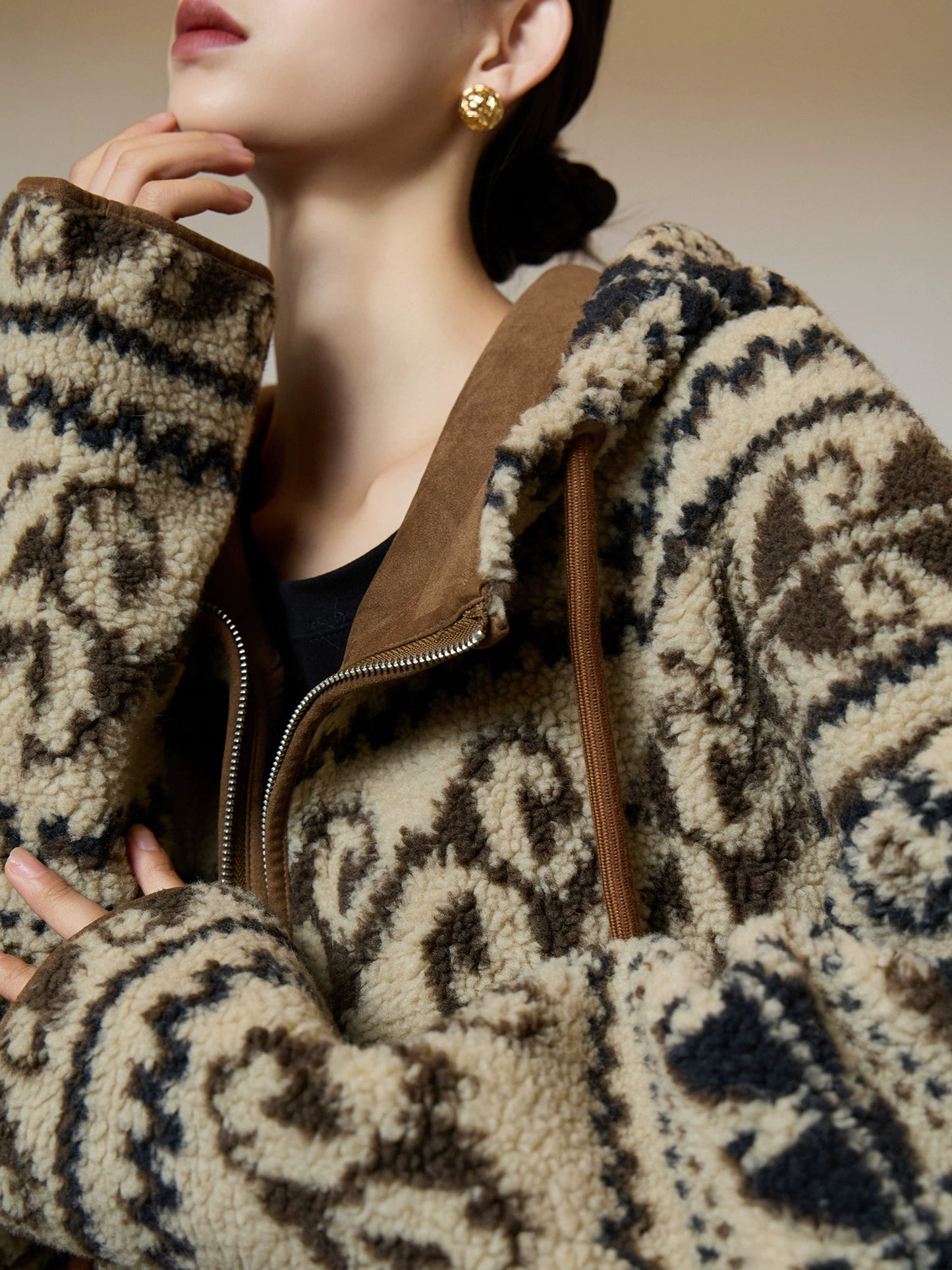 Vintage Nomadic Wool Hoodie SUY0001