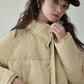 Stand Collar Short Down Jacket AMU0048