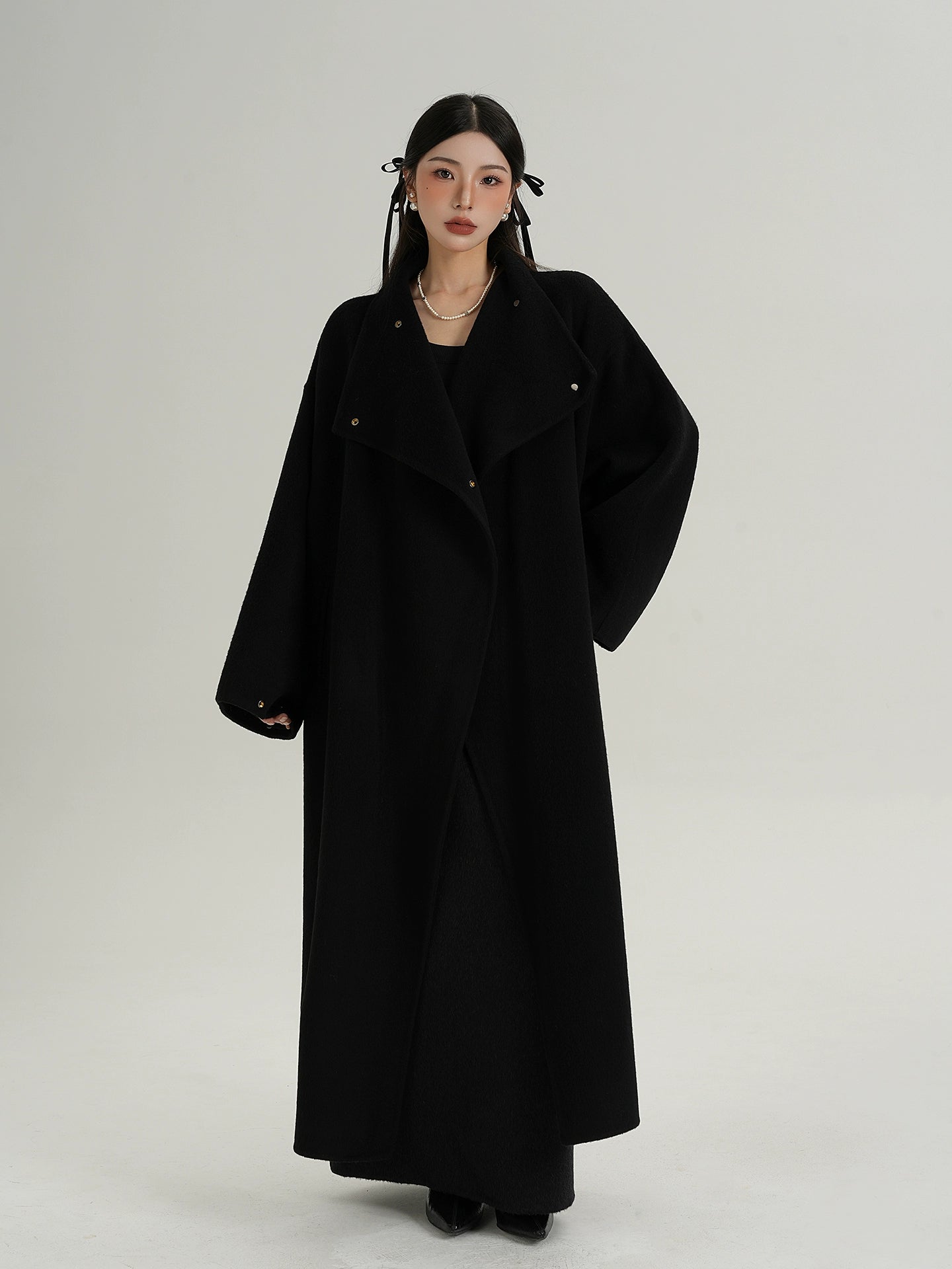 Wool Basic Long Coat SRS0377
