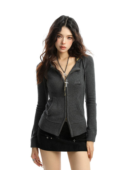 Double Zip Knit Top BGS0027