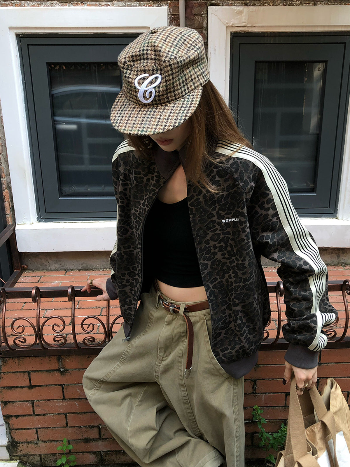 Leopard Track Sideline Jacket WWP0018