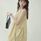 Sleeveless Balloon Silhouette Dress AMU0002