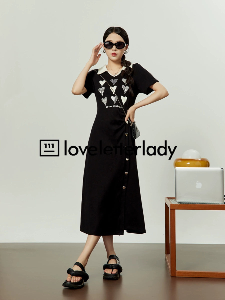 Heart Shaped Elements Charm Dress LLA0112