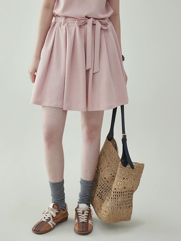 Polo Collar Mini Dress AMU0018