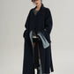 Scarf Design Long Wool Coat SRS0409