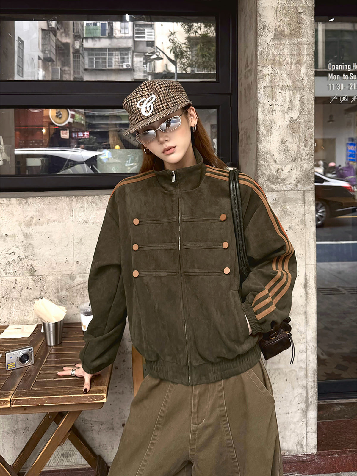 China Button Track Jacket WWP0010