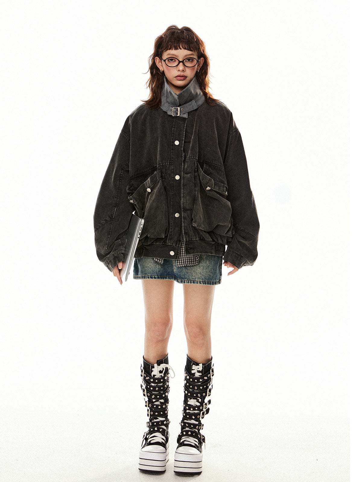 Vintage Washed Work Jacket EZK0087