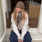 Reversible Fluffy Fur Vest CYE0095
