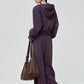 Half-Zip Sailor Collar Tops / Wide Sweatpants FER0383