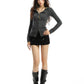 Double Zip Knit Top BGS0027