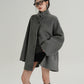 Stand Collar Short Coat SRS0396