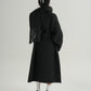 Belt Design Wool Long Coat SRS0322