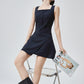 Square Neck Mini Dress FER0218