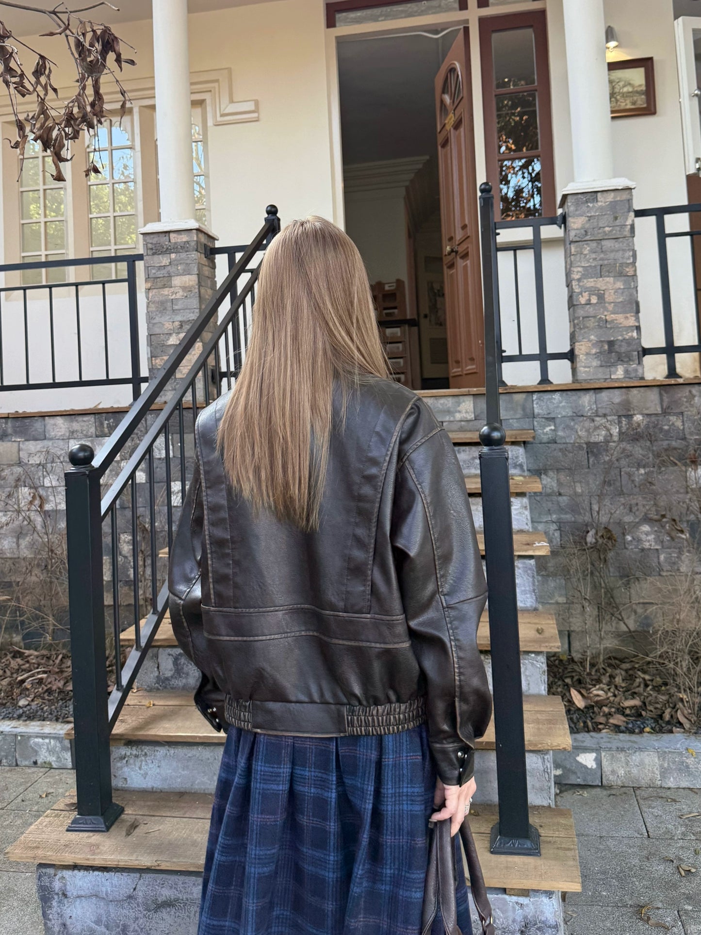 Vintage Leather Jacket CYE0087