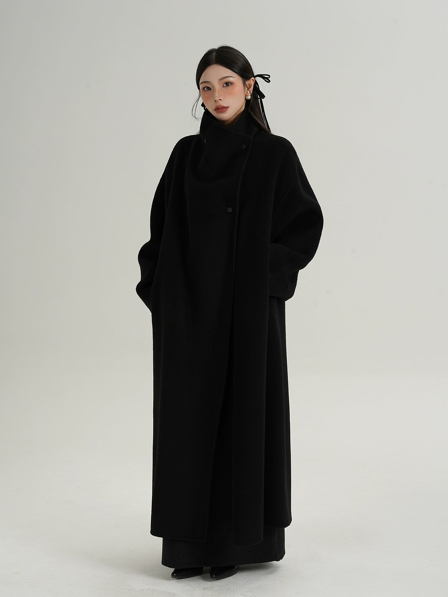 Wool Basic Long Coat SRS0377