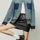 Denim Blue Short Jacket LLA0263