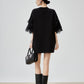 Ribbon & Tulle Frill T-Shirt FER0189