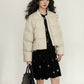 Crew Neck Short Puff Jacket VAS0176