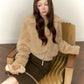 Vintage Brown Half Length Skirt WDB0007